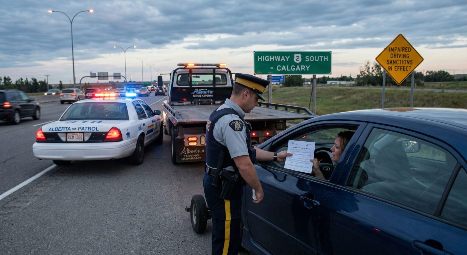 A guide to Immediate Roadside Sanctions Alberta laws and penalties