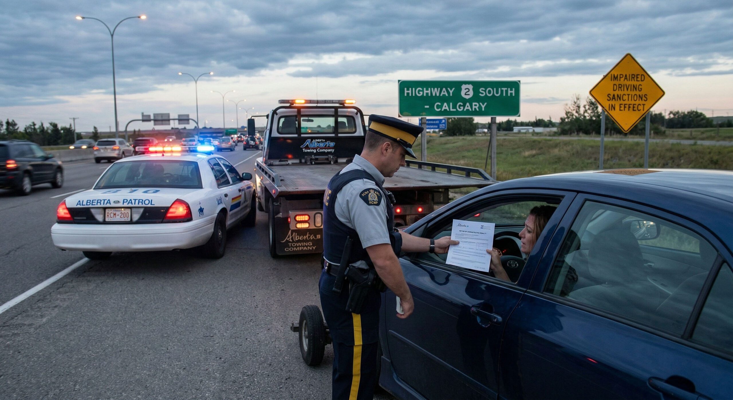 A guide to Immediate Roadside Sanctions Alberta laws and penalties