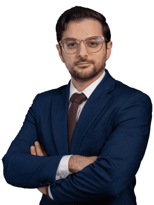 Headshot of Rami Bisso, Criminal Defence Lawyer at White & Jeet Criminal Defence