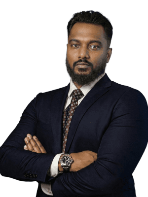 Headshot of Sarvesh Jeet, Partner and Criminal Defence Lawyer at White & Jeet Criminal Defence